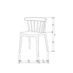 WOOOD Bliss Tuinstoel Met Spijlen Kunststof Oker Geel - Set Van 2 -VIDAXL Winkel e4f7e5eff15742d2b2e383973ea671c6