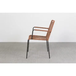 VDG Denver Rope Stapelbare Tuinstoel Terracotta -VIDAXL Winkel e51fc3b2ed1e4fccb3c70b86c1ded129