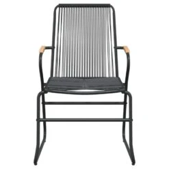 VidaXL - Tuinstoelen - Zwart - PVC - 2 Stuks - 58x59x85,5 Cm 12 VidaXL - Tuinstoelen - Zwart - PVC - 2 Stuks - 58x59x85,5 Cm -VIDAXL Winkel e60deca7910243b88eb39982e5786434