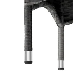 Tectake 2 Wicker Tuinstoelen Met 4 Kussenhoezen , Grijs/lichtgrijs -VIDAXL Winkel e99dc41e70f24872b7a31740700ed309