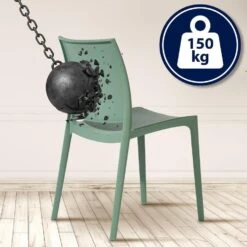 CLP Tuinstoel Meton Kunststof - Olijf -VIDAXL Winkel e9f67301108f43aba0457d61107daed4