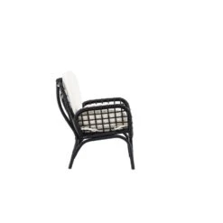 Svea - Hugo Outdoor Loungestoel - Wicker - Zwart -VIDAXL Winkel ea2305f0d7d947aa9f735ea41c947e1e