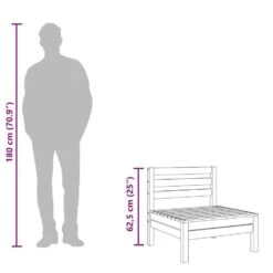 VidaXL - Tuinbank - Natuurlijk Grenenhout - Grenenhout -VIDAXL Winkel ec5ce3d9e4ef413bb026ddc22dfe410e