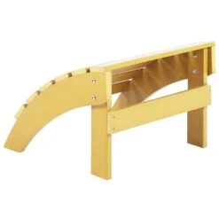 Beliani Voetenbankje ADIRONDACK - Geel Kunsthout -VIDAXL Winkel edc5de018d724b04806c8e551252ffed