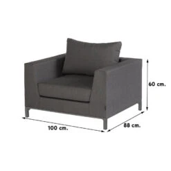 Exotan Sicilië Loungestoel - Stone Grey - Op=Op 5 Exotan Sicilië Loungestoel - Stone Grey - Op=Op -VIDAXL Winkel f19caaf0993243d89e88a359e090948b