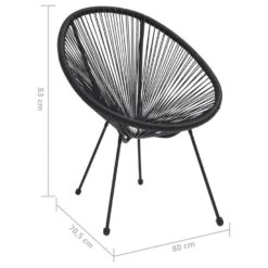 VidaXL - Maanstoelen - Zwart - Rattan - 2 Stuks 15 VidaXL - Maanstoelen - Zwart - Rattan - 2 Stuks -VIDAXL Winkel f2d85903bdfb4a9fa16b8a79bd5b2f37