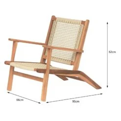 Tuinstoel Van Massief Acaciahout En Touw -VIDAXL Winkel f49699fc66374f8a8d68fbcd0a3c3e38