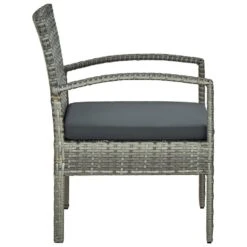VidaXL - Tuin Fauteuil - Grijs - Poly Rattan -VIDAXL Winkel f5497e31f2dd47d39b6bc14d40b7fd19