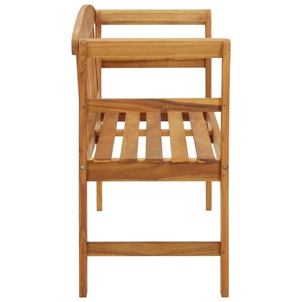 VidaXL Tuinbank 114 Cm Massief Acaciahout 5 VidaXL Tuinbank 114 Cm Massief Acaciahout - Afbeelding 3