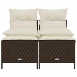 VidaXL - Loungeset - Bruin - Poly Rattan -VIDAXL Winkel f54bf86898c343ddbbf38ccdb4d6f4d2