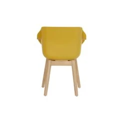 Set Van 2- Hartman Sophie Studio Diningstoel- Curry Yellow- Teak Poot -VIDAXL Winkel f83c1a8e9d6f455fa4f3ed1e189bb61c