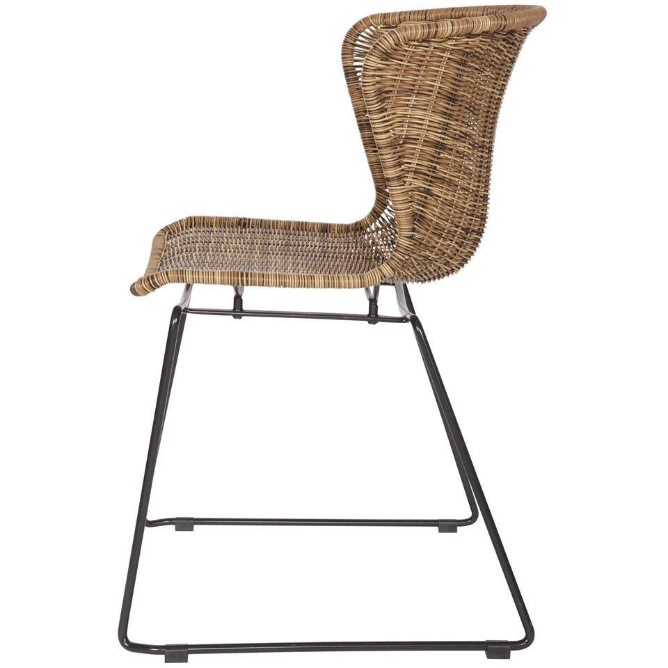 WOOOD Wings Tuinstoelen - Polyester - Naturel - Set Van 4 7 WOOOD Wings Tuinstoelen - Polyester - Naturel - Set Van 4 - Afbeelding 5