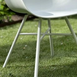 Nolon Noa-Puk Kunststof Tuinstoel Wit - Wit Onderstel -VIDAXL Winkel f9a28ef763ba49d9ba823ef396710a74