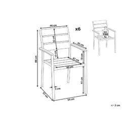Beliani Tuinstoel VERNIO - Zwart Kunsthout -VIDAXL Winkel fe8f5d6d105948c0aa71b764c91fed80