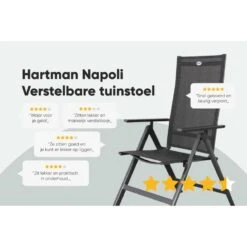 Set Van 6 - Hartman Napoli Verstelbare Stoel -VIDAXL Winkel ff9defcce696419d8aca35324f4ef2f1