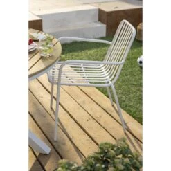 Stapelstoel Vence - Metaal/zand - 82x55x62 Cm -VIDAXL Winkel sf 50105163