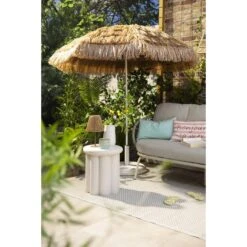 Tuinbijzettafel Parga - Zand - 45xØ40 Cm -VIDAXL Winkel sf 50155603