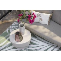 Tuinbijzettafel Corfu - Zand - 46x50x40 Cm -VIDAXL Winkel sf 50155605 02