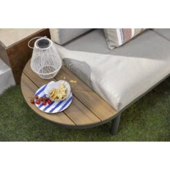 Loungebank Soulac - Antraciet - 81x243x71,5 Cm -VIDAXL Winkel sf 50205034 03